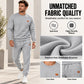 🌈 Men's Casual Textured Jacquard Sports Set