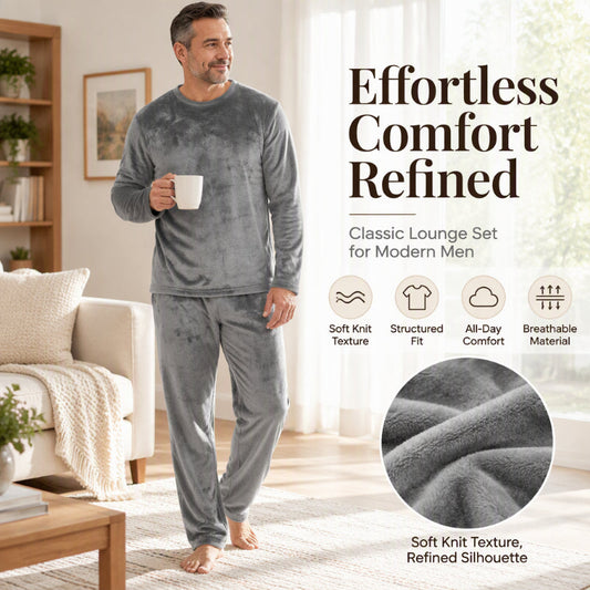 🖤Men's Cozy Thermal Velvet Pajama Set