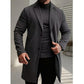 🍁Men's Classic Single-Breasted Mid-Length Overcoat