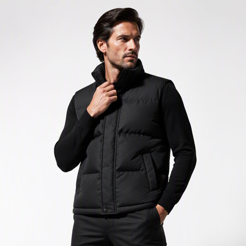 ❄️Men’s Stand-up Collar Windproof and Warm Vest