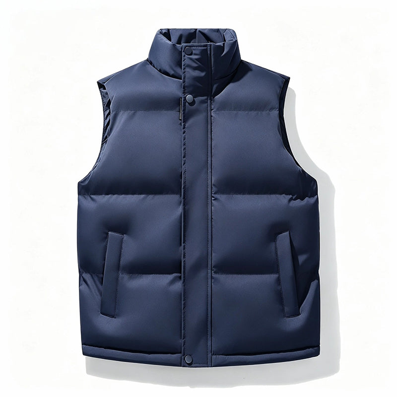 ❄️Men’s Stand-up Collar Windproof and Warm Vest