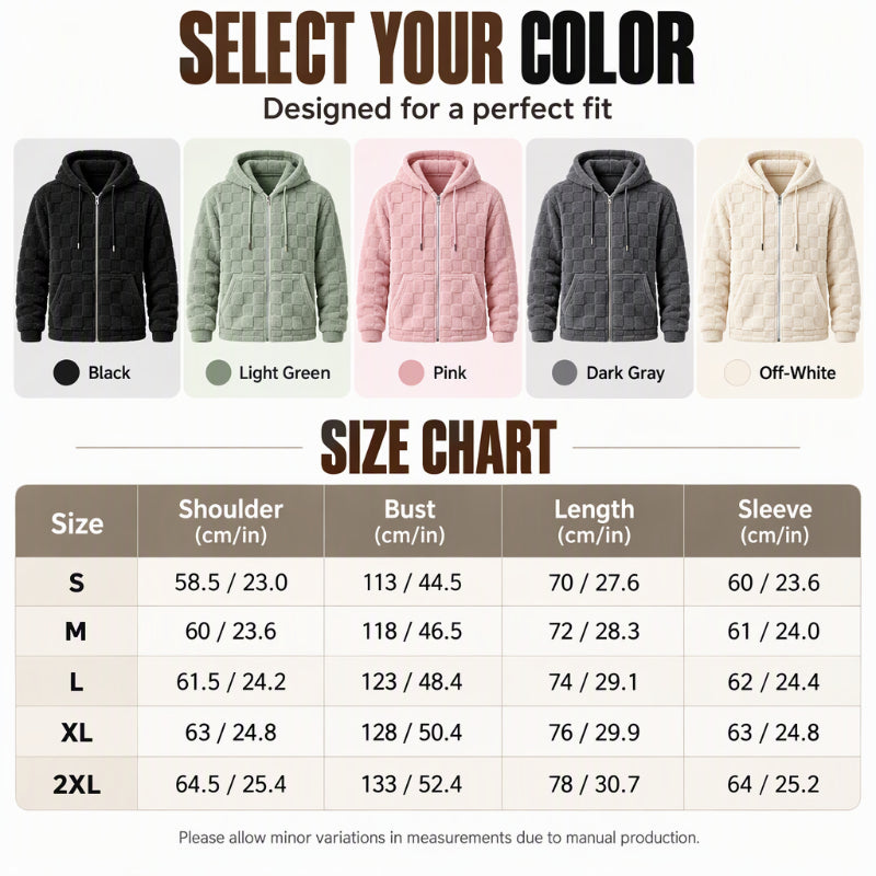 Men's Casual Winter Warm Hooded Jacket