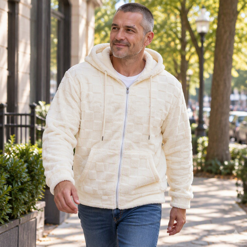Men's Casual Winter Warm Hooded Jacket