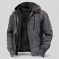 ⏰ Last Day of the Sale ✨Men’s Plush-Lined Hooded Work Jacket