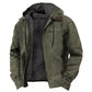 ⏰ Last Day of the Sale ✨Men’s Plush-Lined Hooded Work Jacket