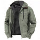 ⏰ Last Day of the Sale ✨Men’s Plush-Lined Hooded Work Jacket