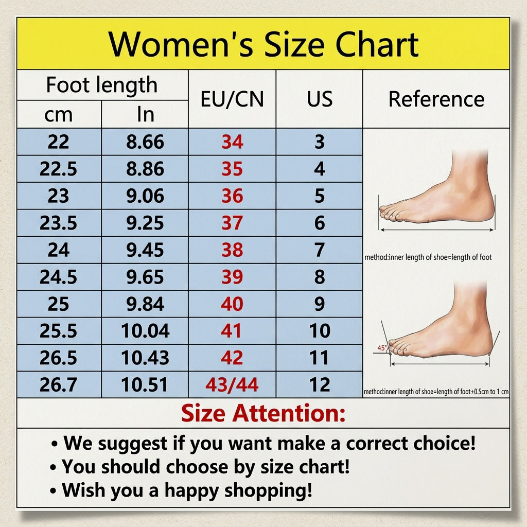 Women's Pointed-Toe Wedge Slip-On Shoes