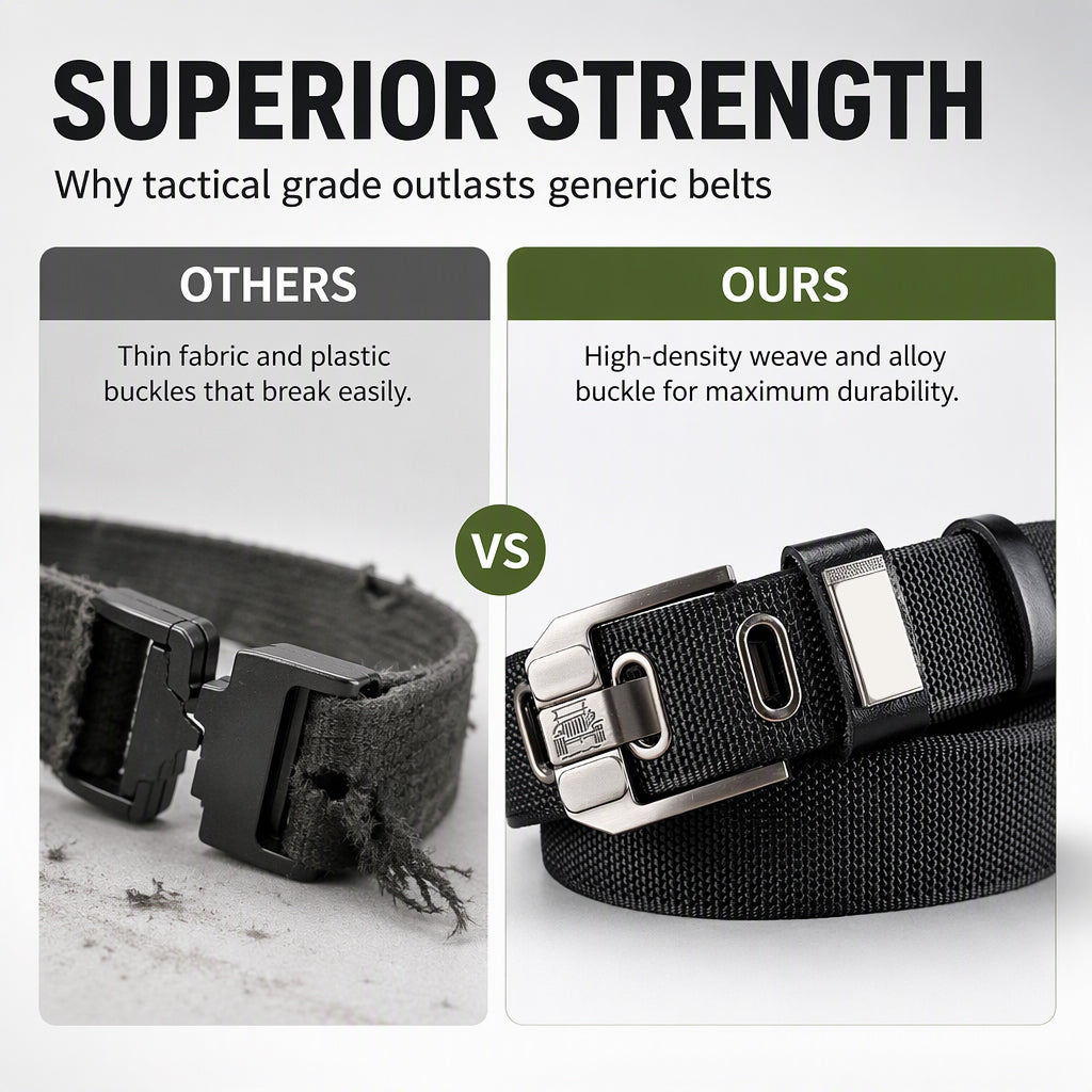 🎁2026 New Arrivals💥Last Day Sale 💥Rugged Outdoor Woven Tactical Belt with Metal Buckle
