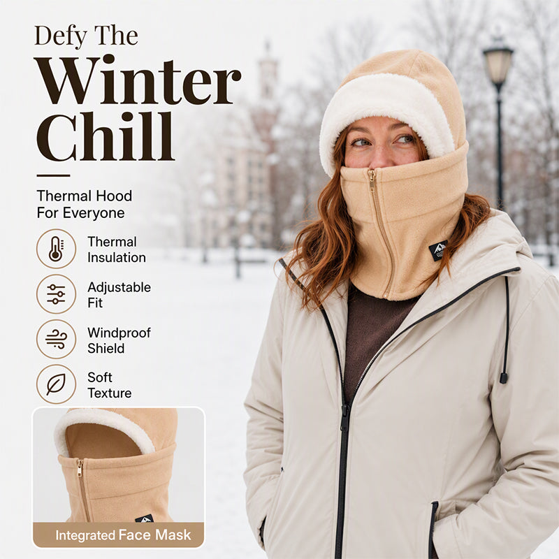 ❄️🔥Winter Warm Balaclava with Zipper
