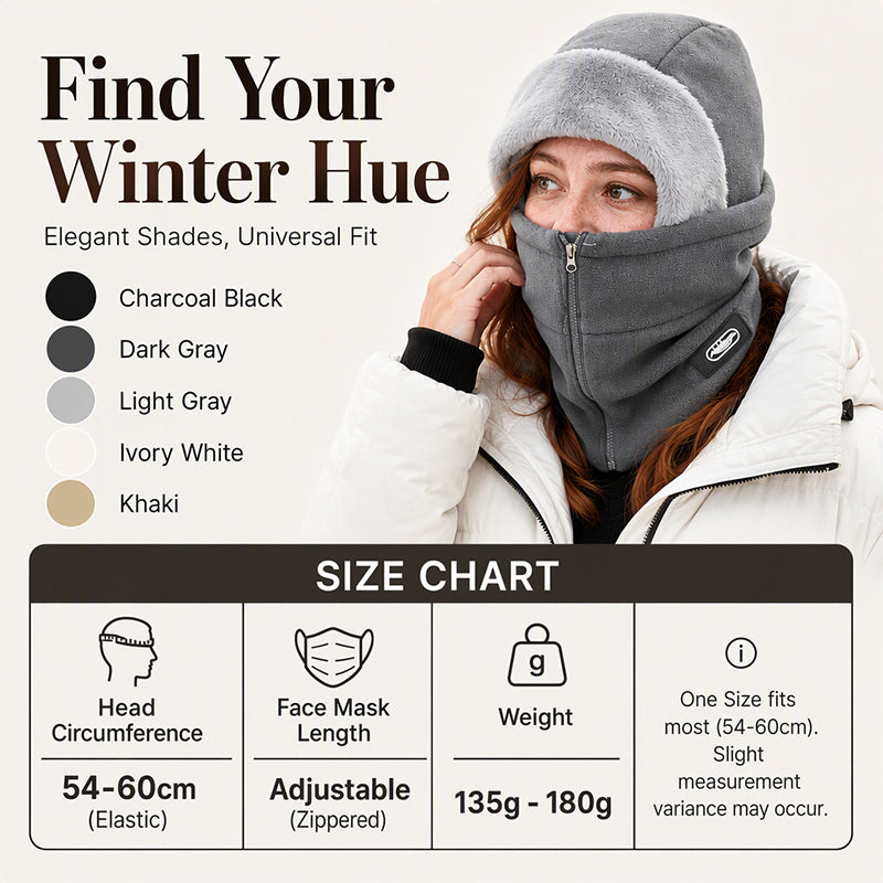 ❄️🔥Winter Warm Balaclava with Zipper