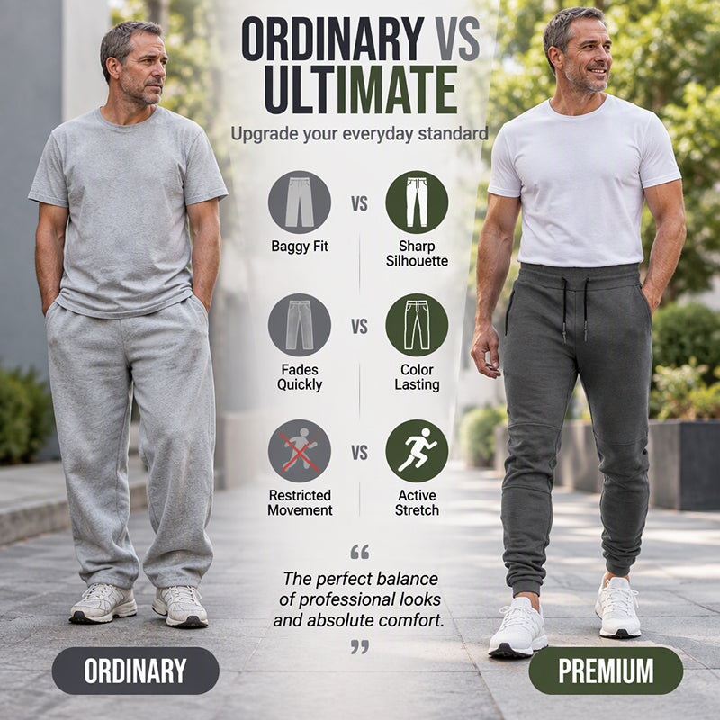 Men's Casual Athletic Slim Fit Joggers