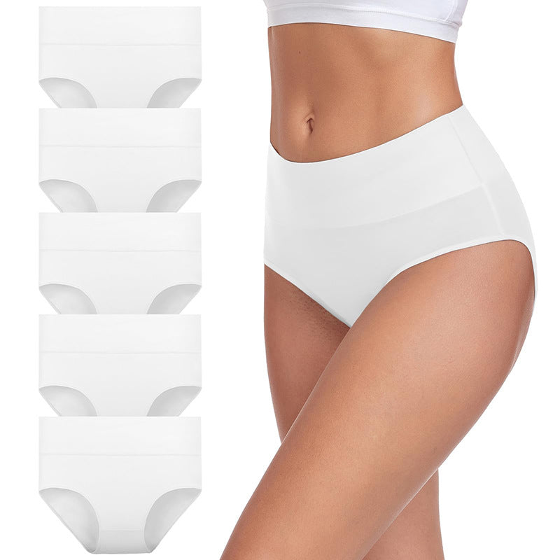 🌸 5-pack Comfortable High-Waist Women's Underwear – Shapes the Belly and Breathes Softly